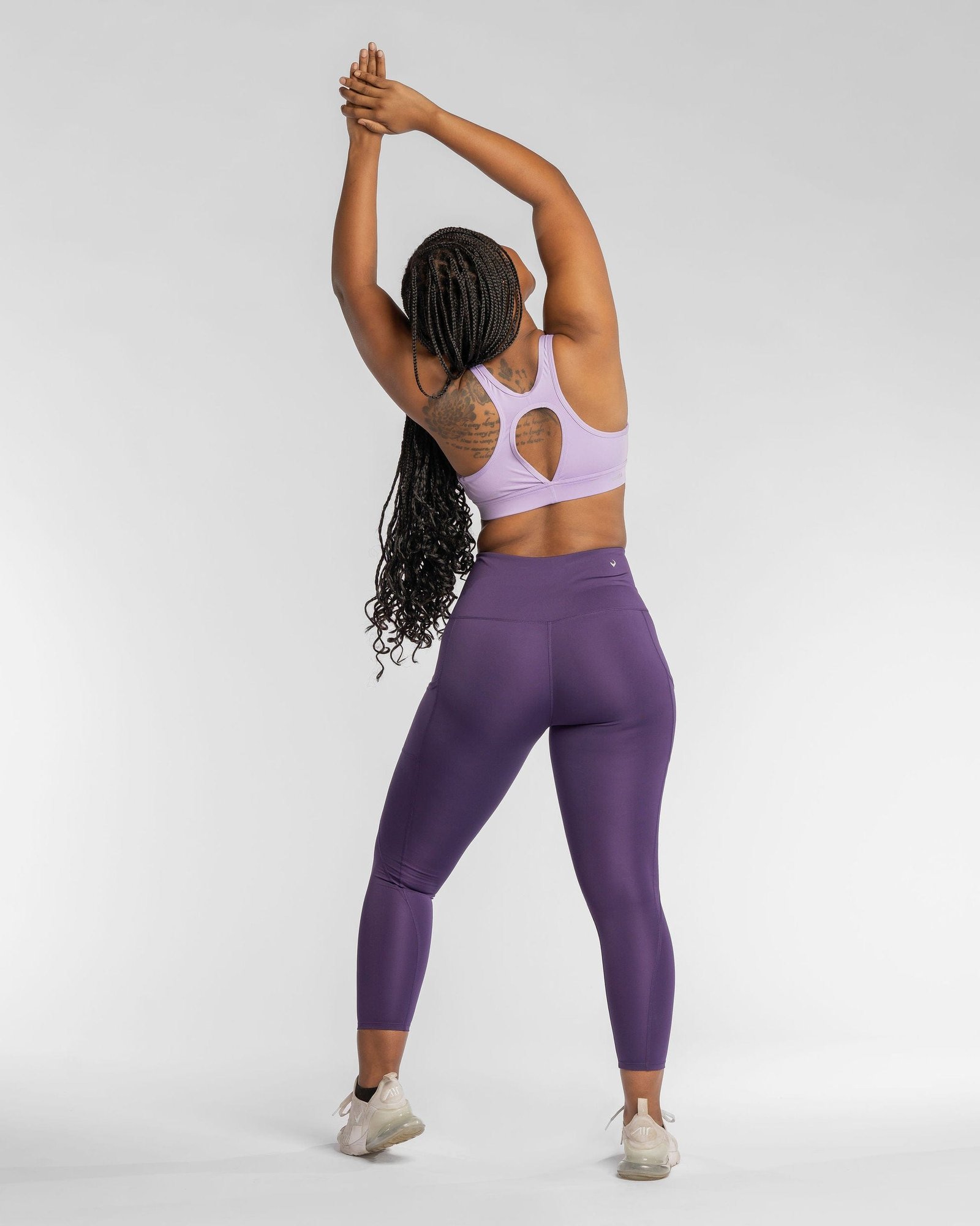 Hi Five Pocketed High-Waist Legging – Purple Craze - Image 6